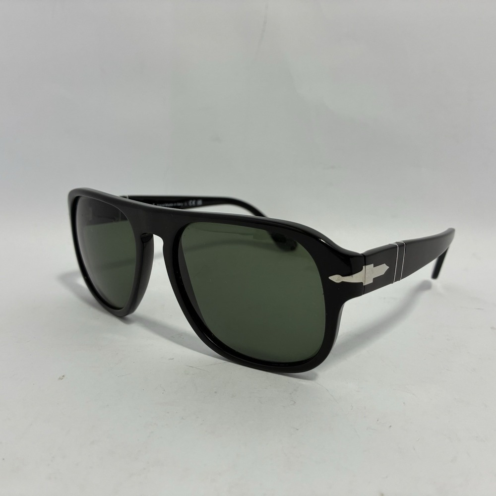PERSOL PO3310S 95 31 Jean Black Green Sunglasses